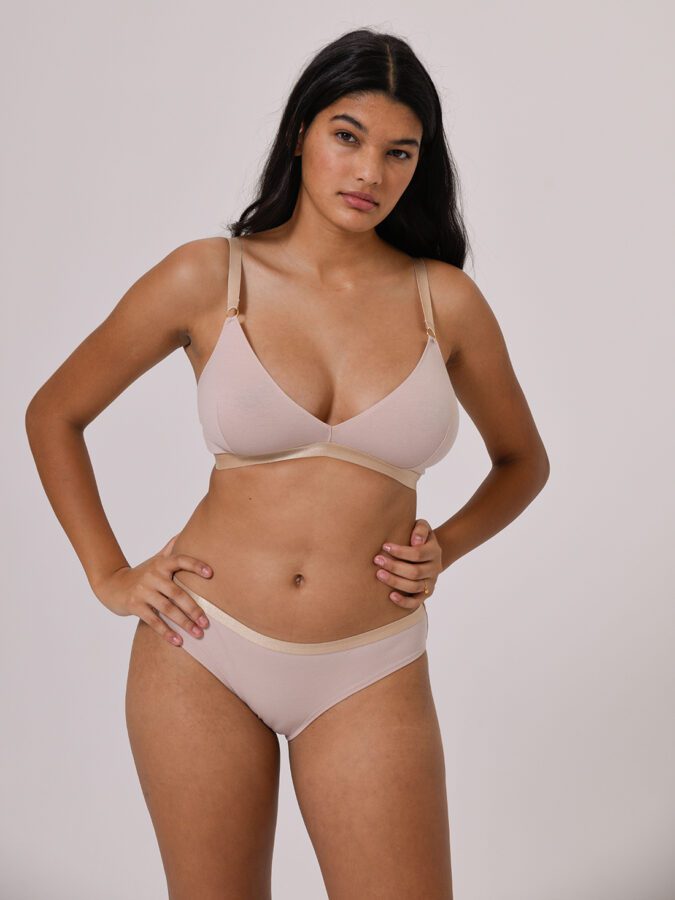 Bikini Briefs | Organic Cotton | Poudre