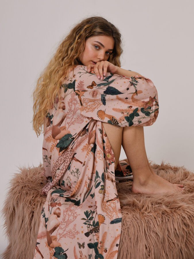 Collage Pattern | Kimono | Poudre