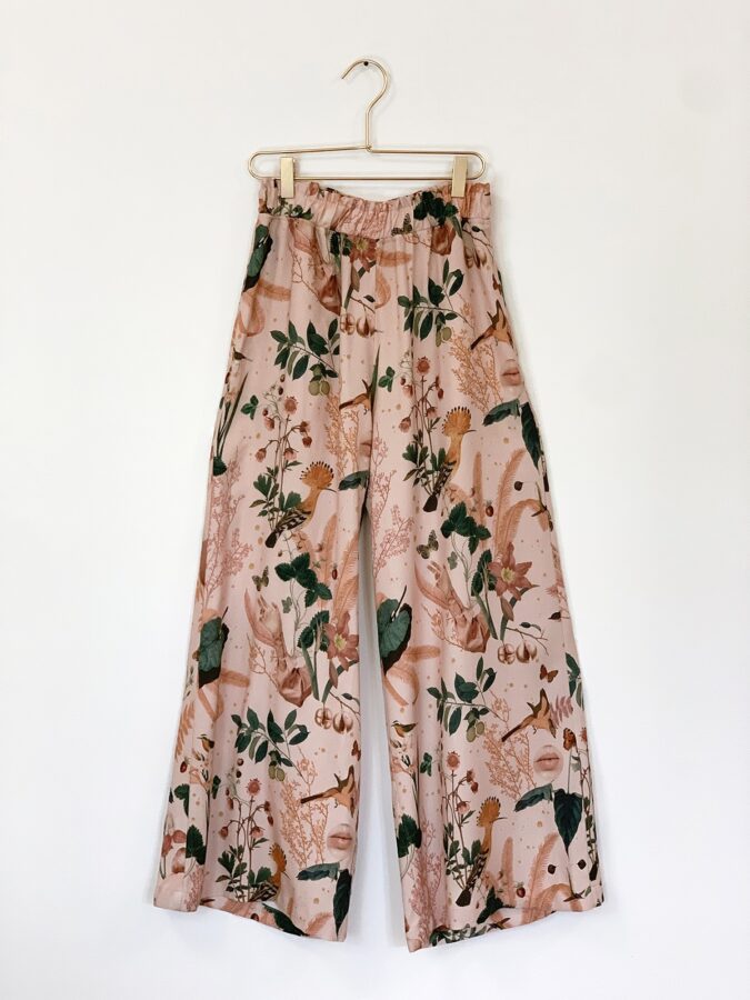 Spodnie culottes | Poudre
