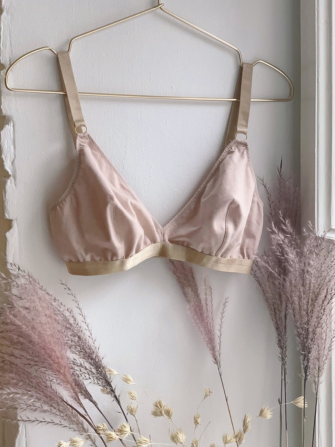 Bralette | Organic Cotton | Poudre