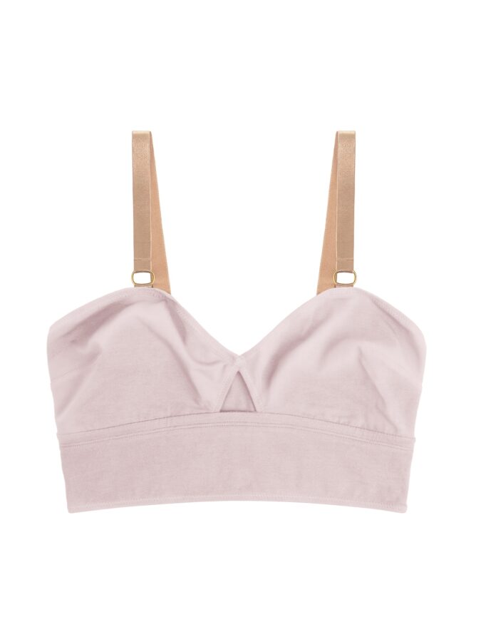 Top-bralette | Organic Cotton | Poudre
