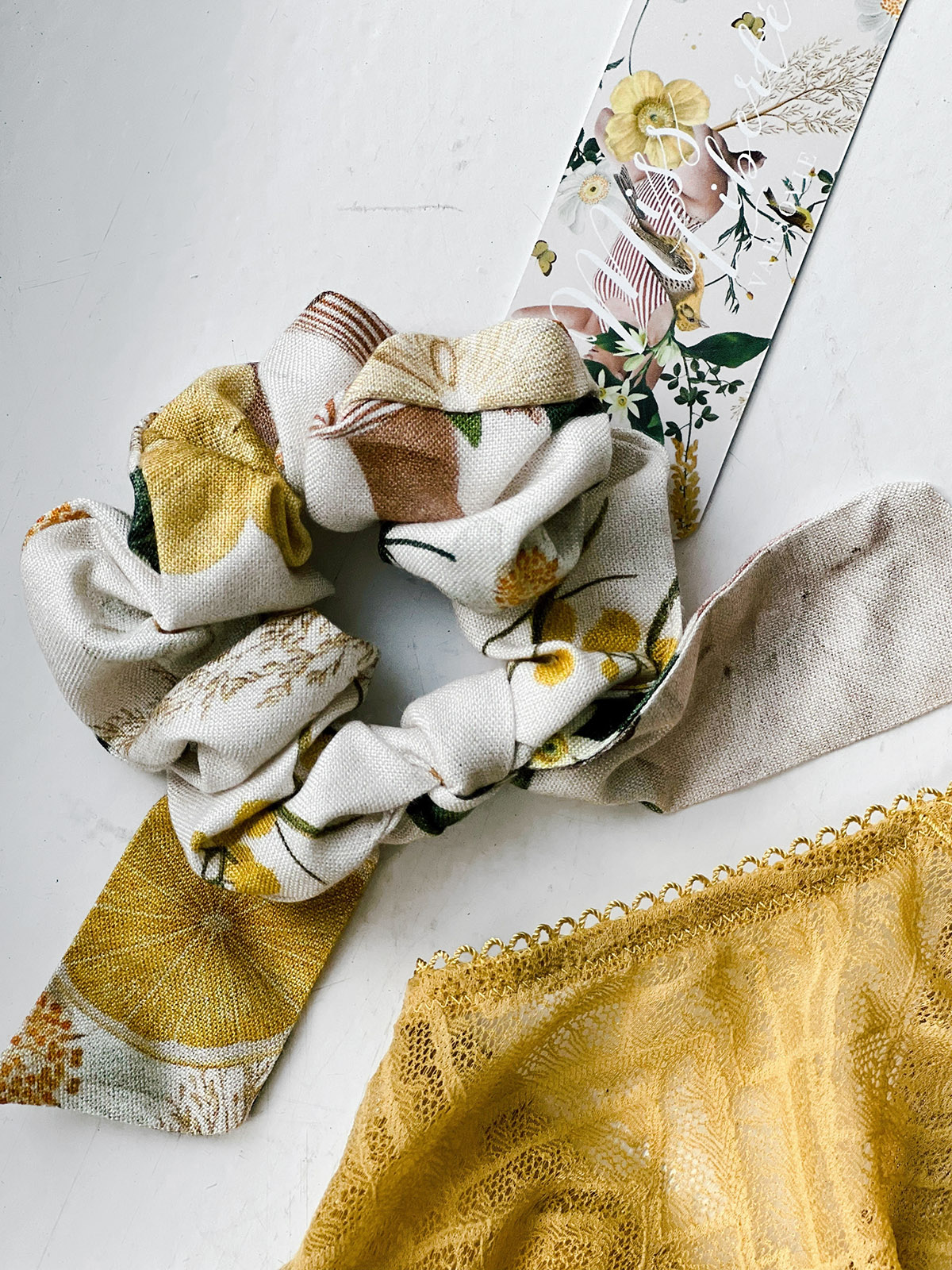 Bamboo scrunchie | Various Colours - Image 7