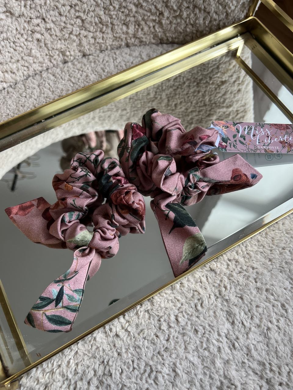 Bamboo scrunchie | Various Colours - Image 3