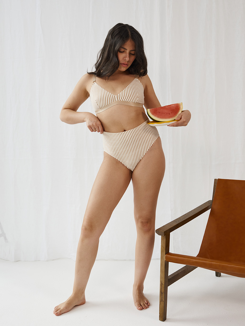 High Waist Briefs | Organic Cotton | Coconut