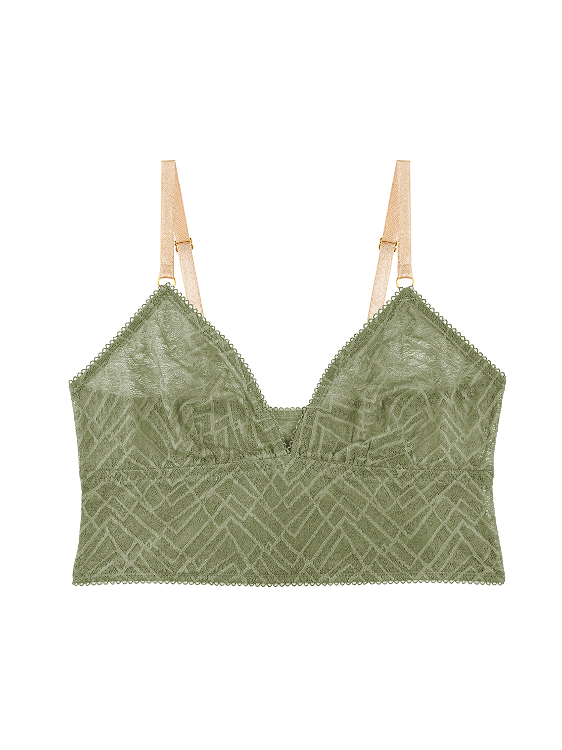 Top koronkowy | Olive - obrazek 2