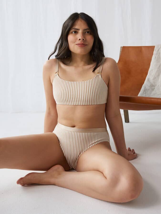 Majtki bikini z bawełny organicznej | Coconut