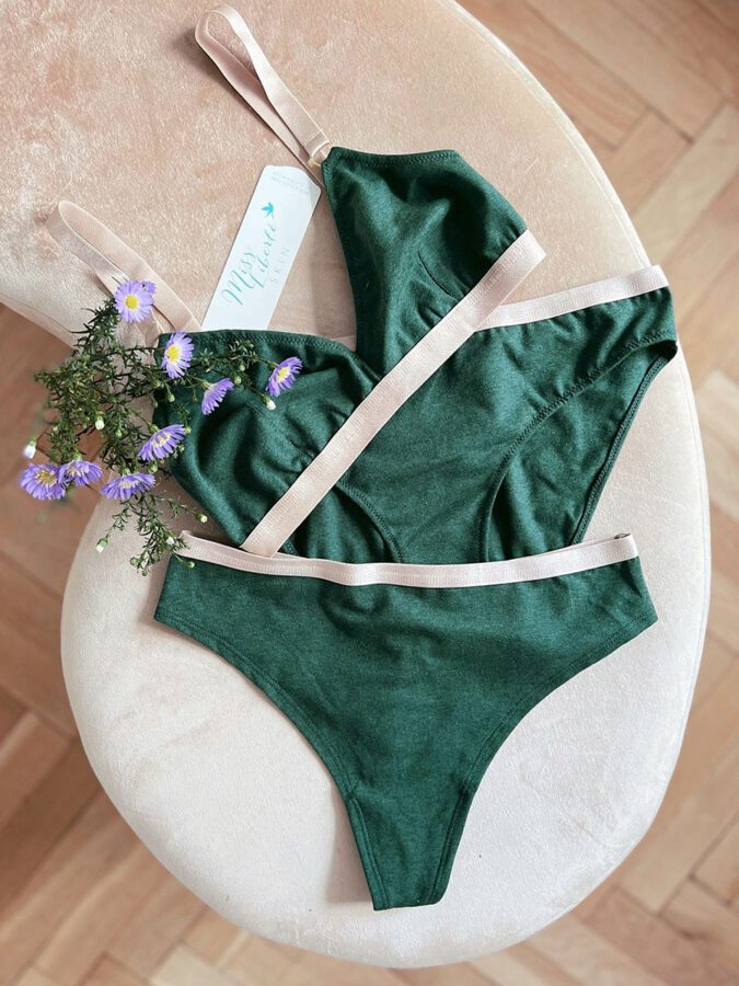 Brazilian Briefs | Organic Cotton | Emerald