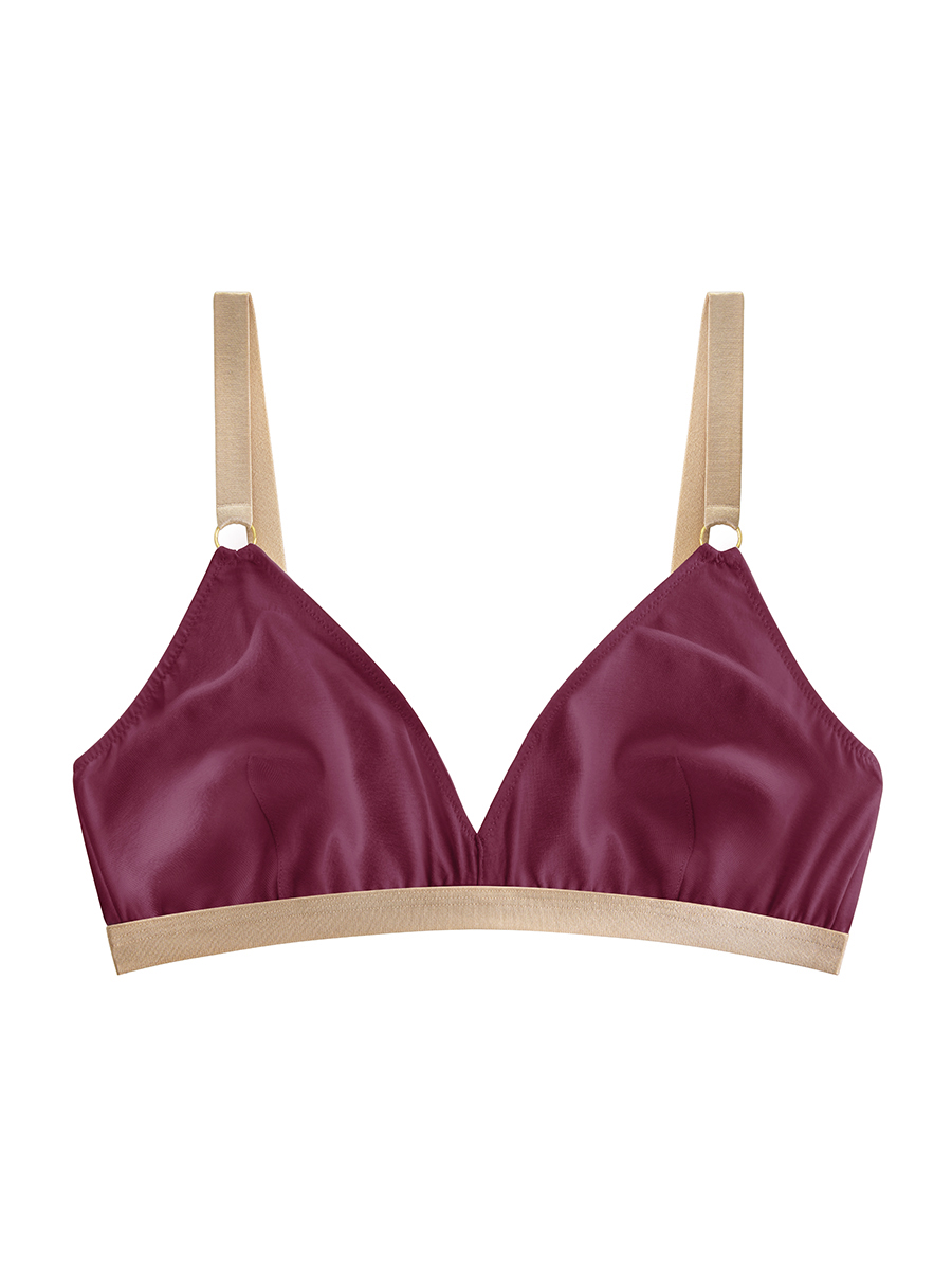 Bralette | Organic Cotton | Berry Crush - Image 2