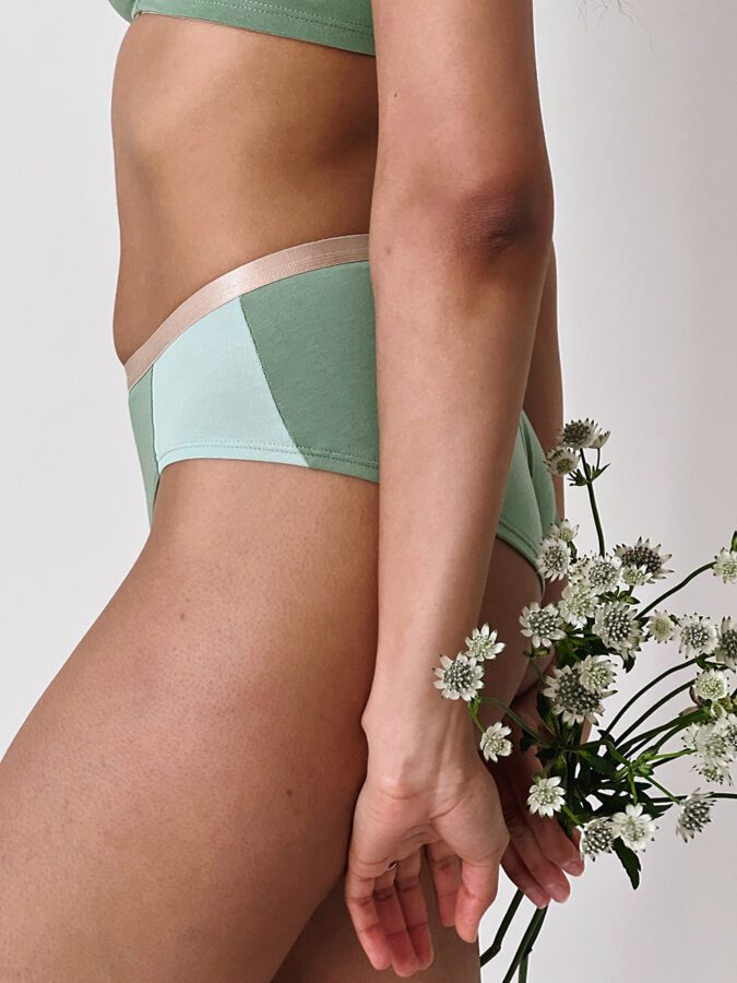 Hipster Briefs | Organic Cotton | Mint