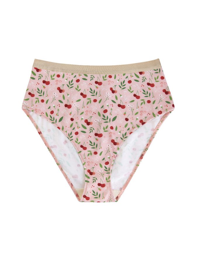 Majtki high waist z bawełny organicznej | Chérie