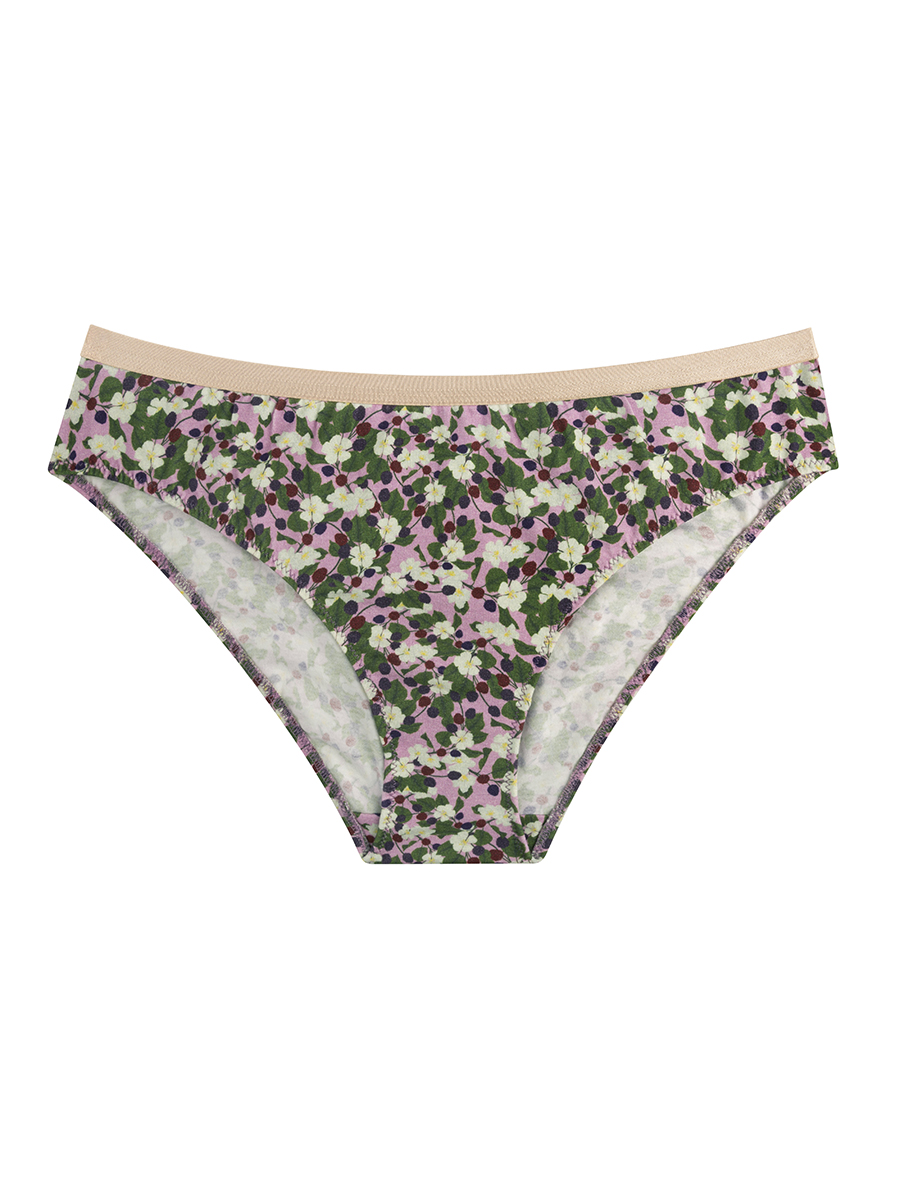Bikini Briefs | Organic Cotton | Forest Fruits