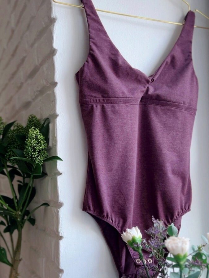 Body Twist | Cotton Mélange | Plum Wine