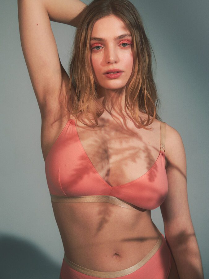 Bralette | Soft Cotton | Corail