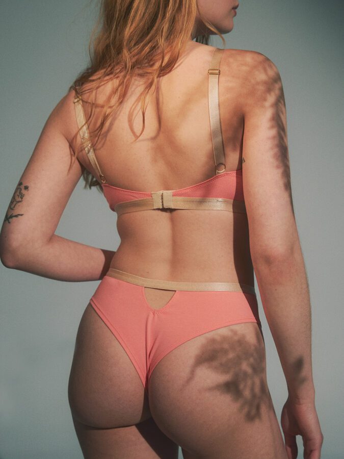 Brazilian Briefs | Soft Cotton | Corail