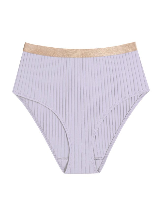 High Waist Briefs | Ribbed Cotton | Mermaid