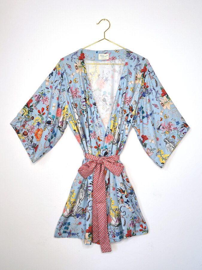 Collage Pattern | Short Kimono | Venus
